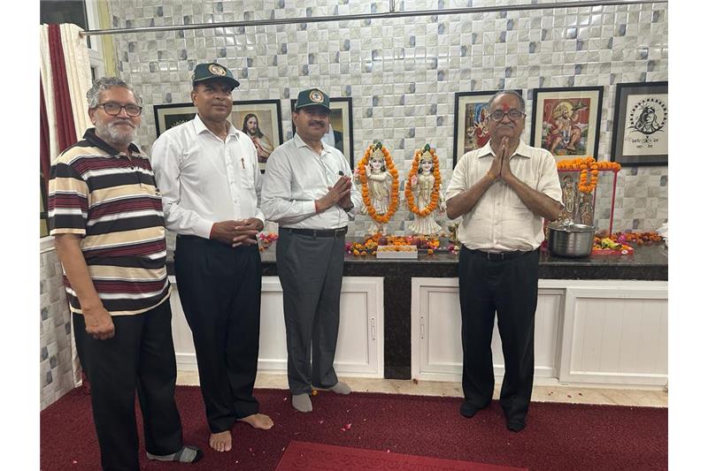 Inauguration of Multi Faith prayer at Cheshire Home inaugurated on 19 June 2023