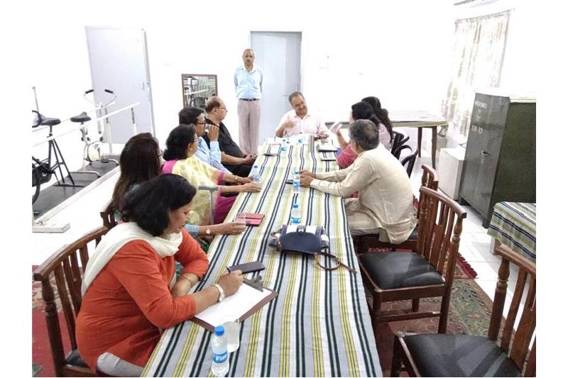 Management Committee Meeting at Cheshire Home 28 April 2019