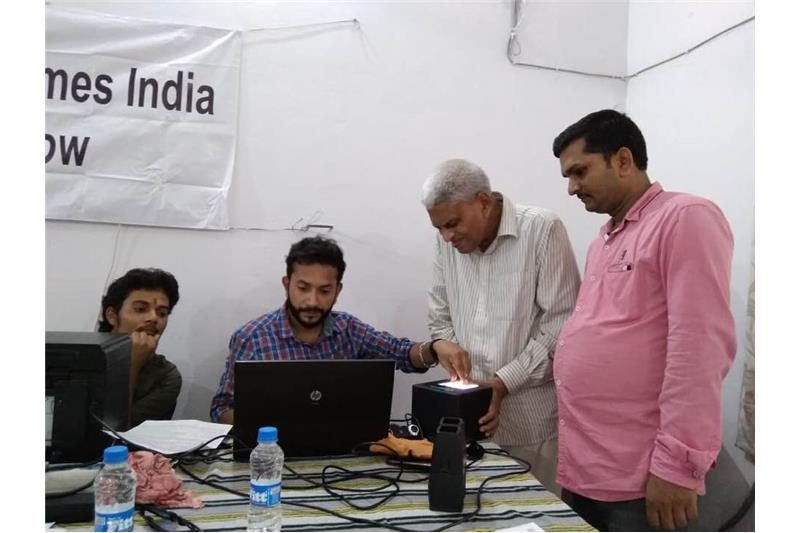 Aadhar Card for the Residents of Cheshire Home