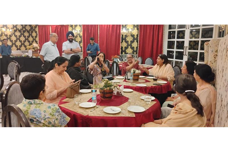 Dinner in Cappuccino Blast on 15 May 25  sponsored by Ms Pooja Nimani and Mr Rahul Nimani