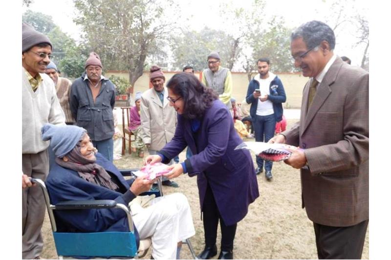 New Year Celebration with Cheshire Home Residents