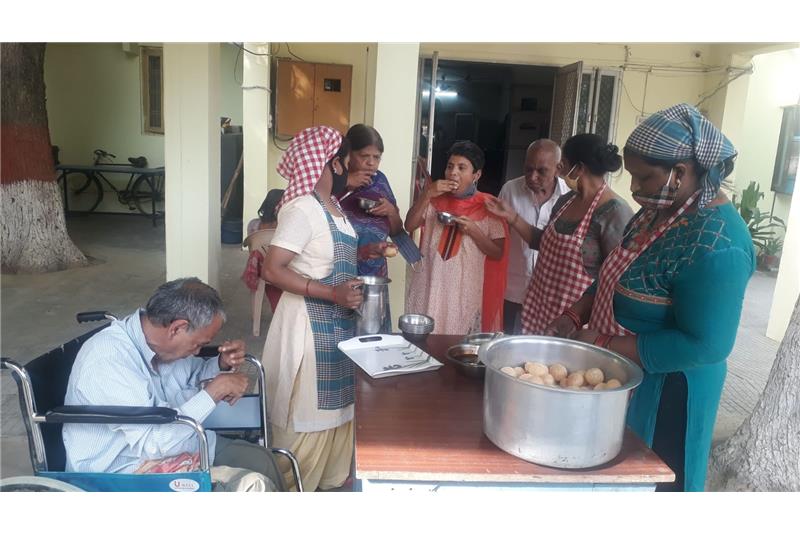 Ms Manju Kalia Madam has sponsored ;l Gappe