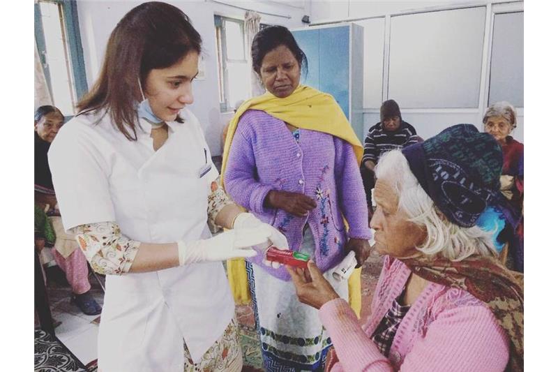 Dr Nikita Sarin at work at Cheshire Home Lucknow. Thank you Nikita.