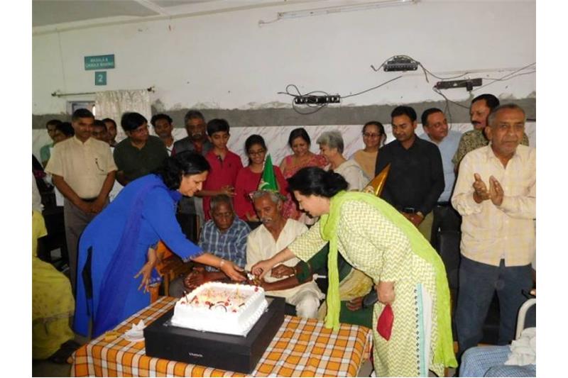 Birthday Celebrations at Cheshire Home