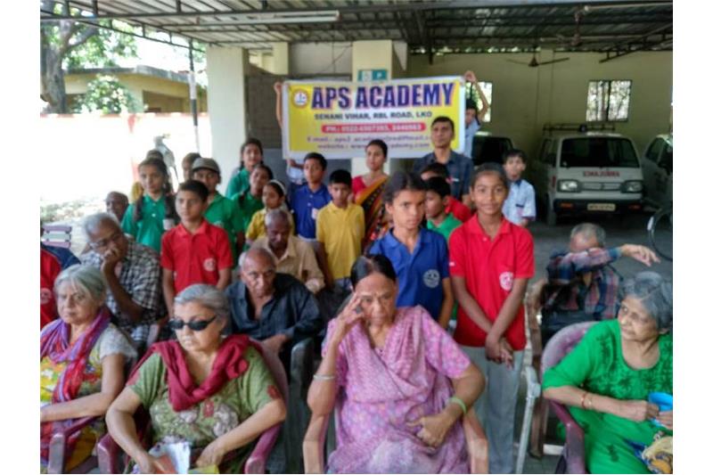 Children from APS Academy Senani Vihar Lucknow visited Cheshire Home 12 May 2019