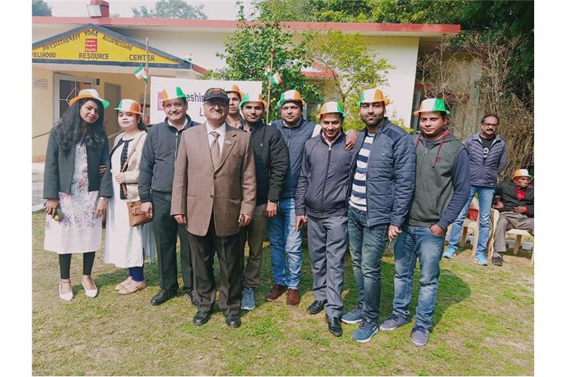 Republic Day at Cheshire Home Lucknow 2020