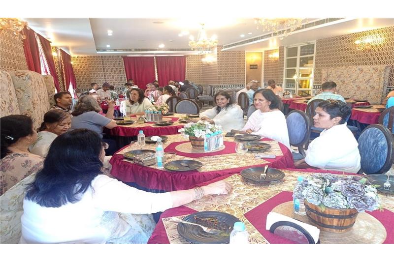 Lunch on 22 Apr 2024 hosted by Ms Pooja Nemani and Mr Rahul Nemani and Mr Sudhir Halwasiya