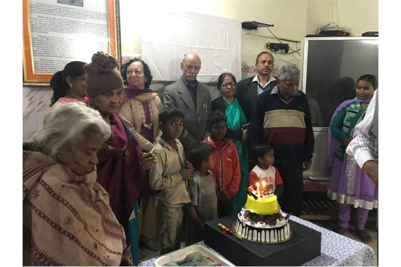 Birthday Celebrations at Cheshire Home