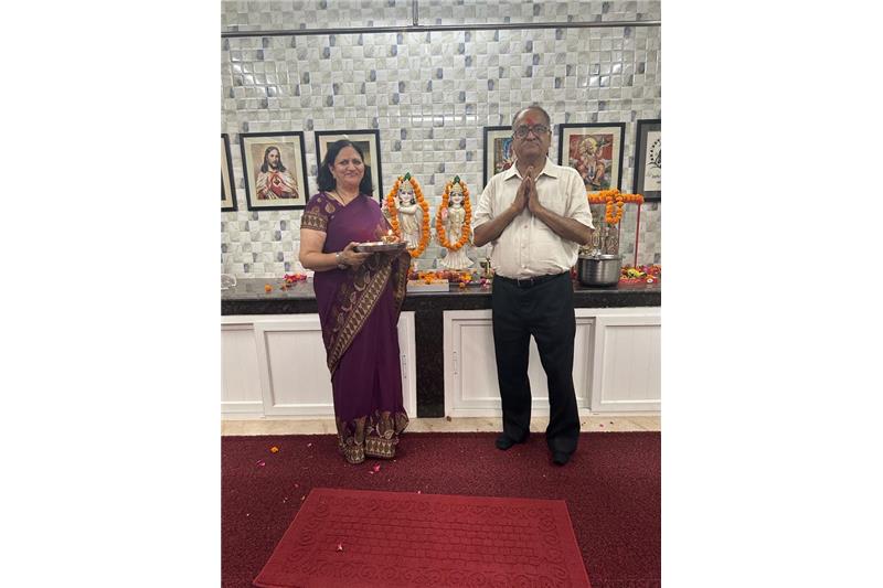 Inauguration of Multi Faith prayer at Cheshire Home inaugurated on 19 June 2023