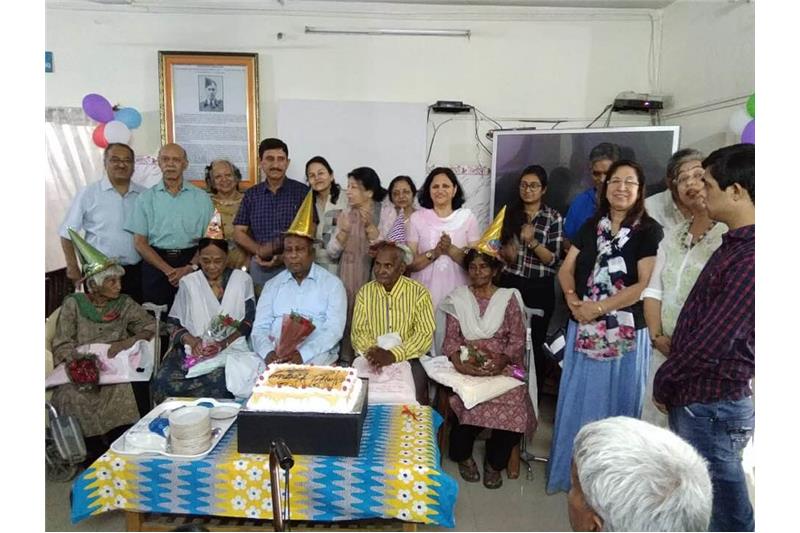 Birthday Celebrations at Cheshire Home 21st April 2019