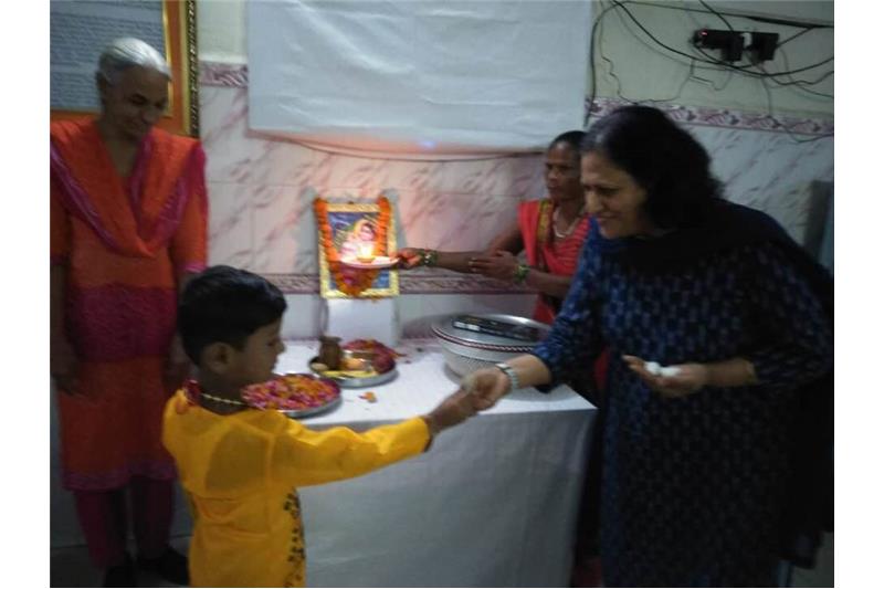 Janamashtami Pooja with Cheshire Home 2019
