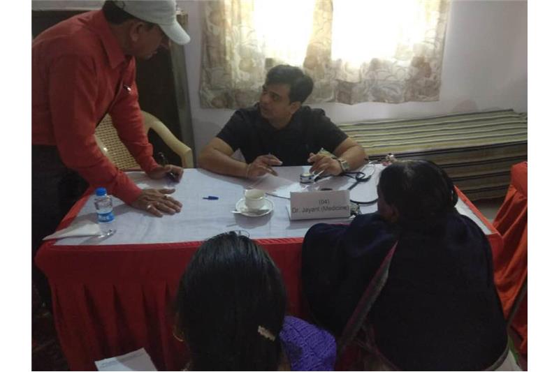 Cheshire Home organised a charitable Medical Camp 25th March 2019