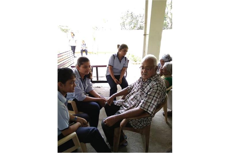 The Children and teachers of CMS Kanpur road Lucknow donated daily use items, old clothes 30 April 2019  