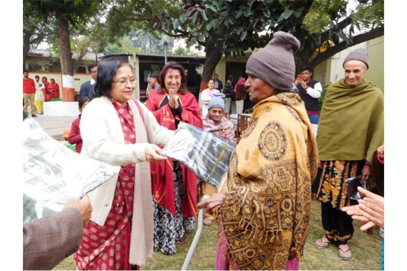 New Year Celebration with Cheshire Home Residents
