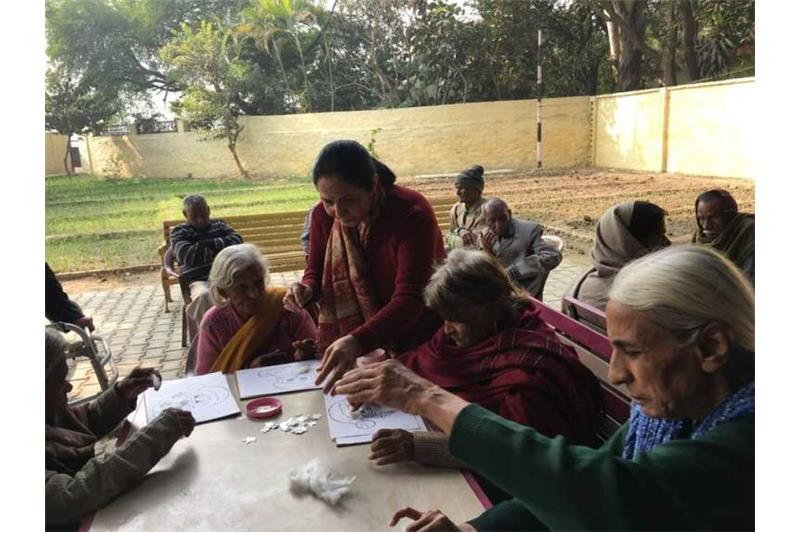 Neuro Motor exercise for the Residents at Cheshire Home Lucknow