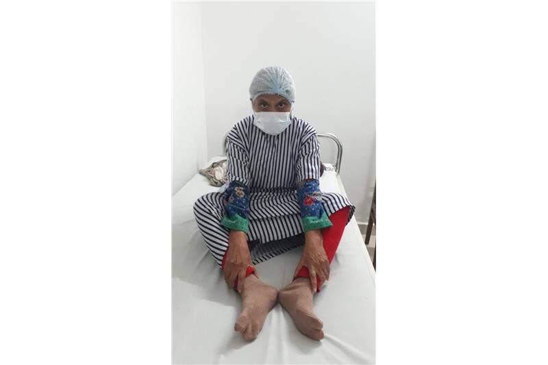 Eye operation resident and staff on 11 Jan 22.