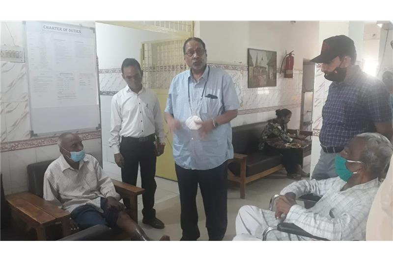 Dr Vivek Kumar skin specialist visited home on 09 Oct 2021