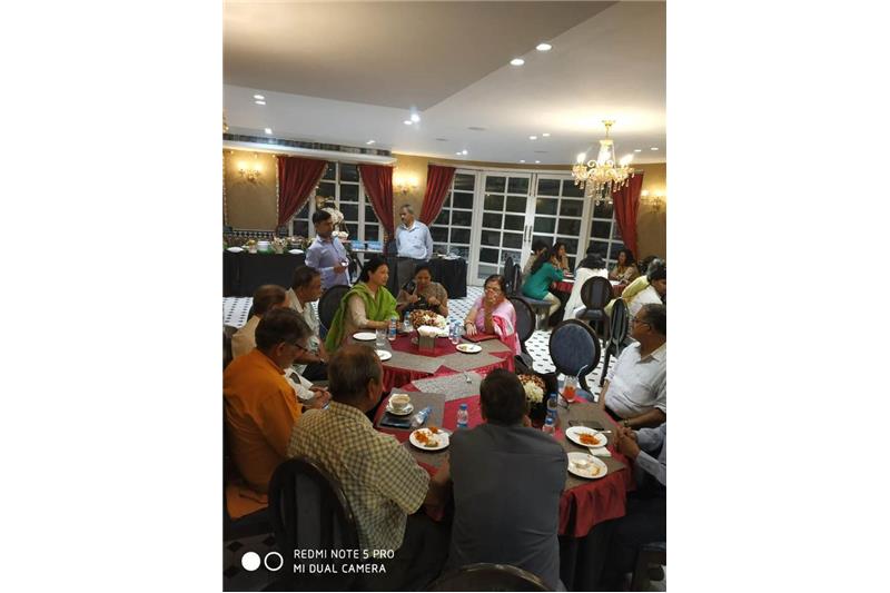 Mr and Mrs Sudhir Halwasiya hosted the Residents of Cheshire Home at Cappuccino Blast 11 April 