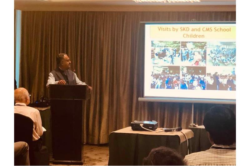 Cheshire Home Lucknow presentation during the AGM at Bangalore on 15 Feb 2020