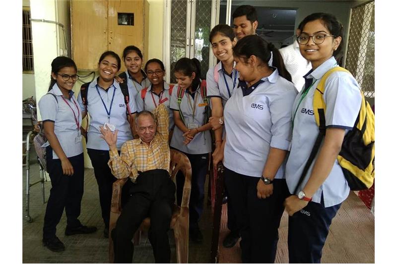 The Children and teachers of CMS Kanpur road Lucknow donated daily use items, old clothes 30 April 2019  