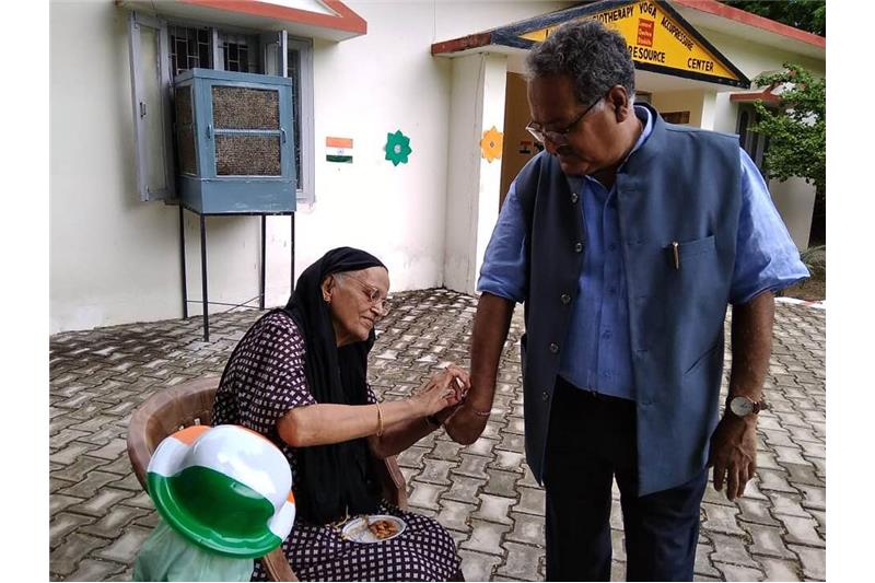 Independence Day and Raksha Bandhan Celebrations at Cheshire Home Lucknow on 15 Aug 2019