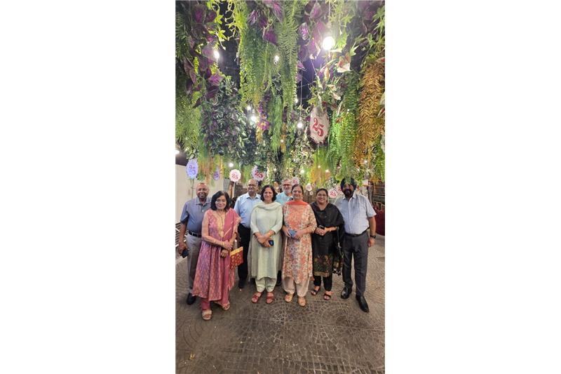 Dinner in Cappuccino Blast on 15 May 25  sponsored by Ms Pooja Nimani and Mr Rahul Nimani