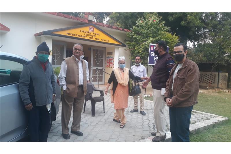 Brig Sanjay malik and his mother visited on 13 Nov 2021