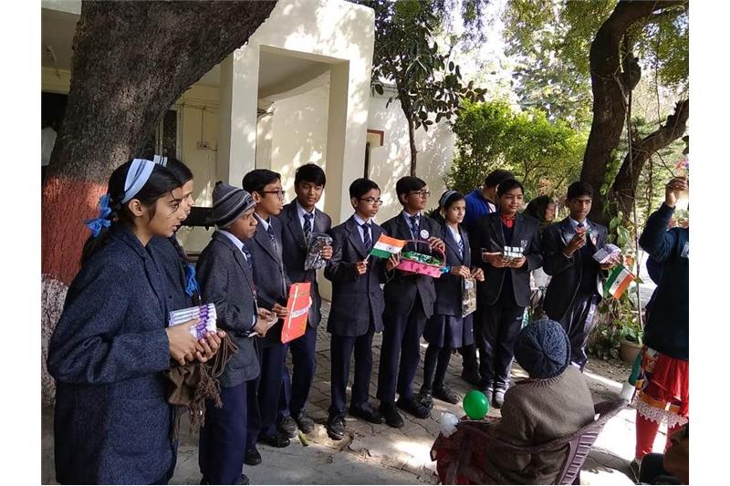 CMS Rajendra Nagar III, Lucknow came to Cheshire home 24 jan 2020