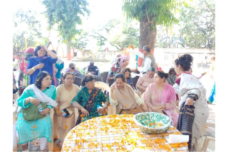 50 Years of Blissful married life celebrated at Cheshire Home by Mr Anil ;el and Ms Tara ;el  8 March 2020