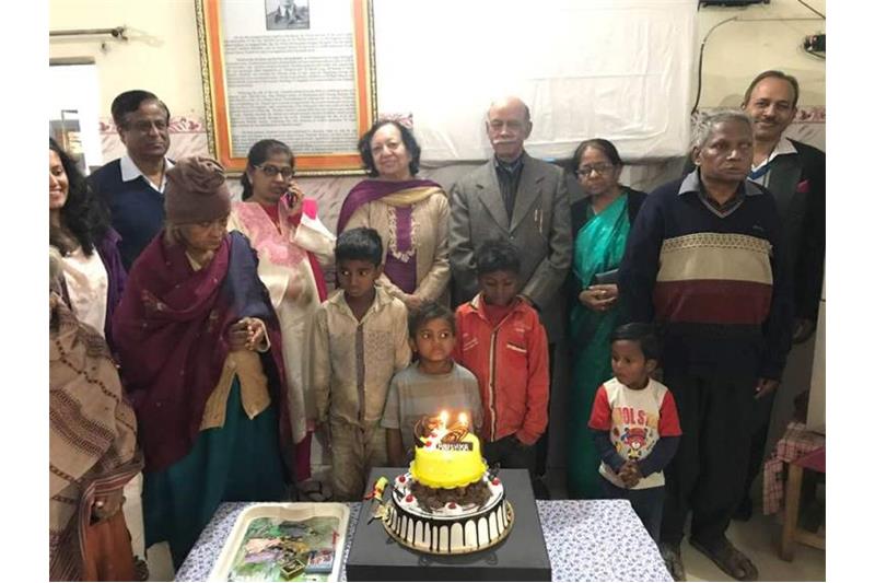 Birthday Celebrations at Cheshire Home