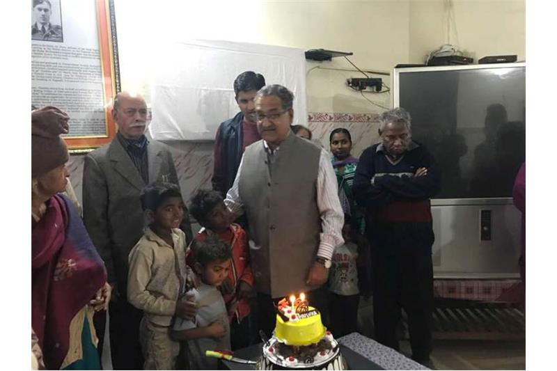 Birthday Celebrations at Cheshire Home