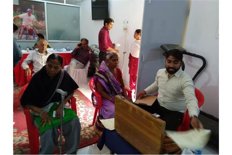 Cheshire Home organised a charitable Medical Camp 25th March 2019
