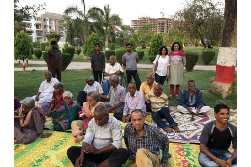 At Kalindi Park,Lucknow