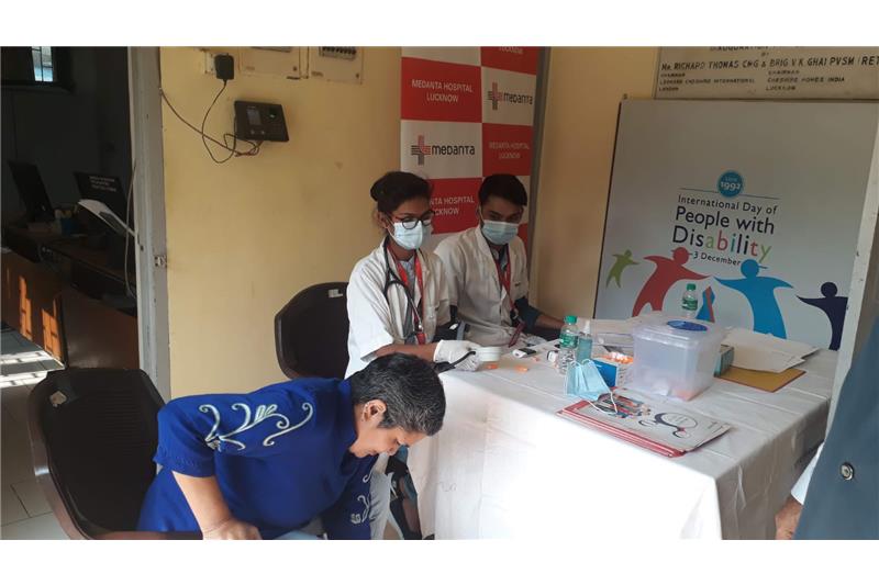 Vaccination camp on 28 Nov 21 by Medanta hospital Lucknow
