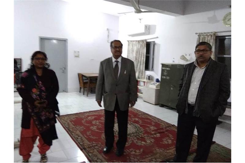 Justice Rakesh Srivastava and Family visited Cheshire Home 24 Jan 2020