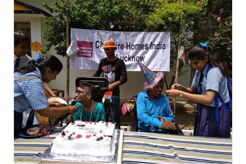 Independence Day and Raksha Bandhan Celebrations at Cheshire Home Lucknow on 15 Aug 2019