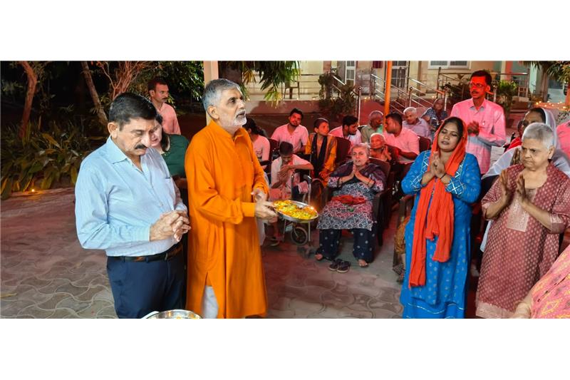 DIWALI Celebrations AT CHESHIRE HOME