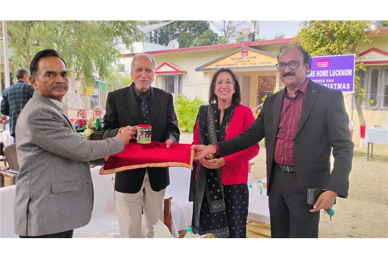 Christmas Celebration at Chehire Home 25 Dec 2024