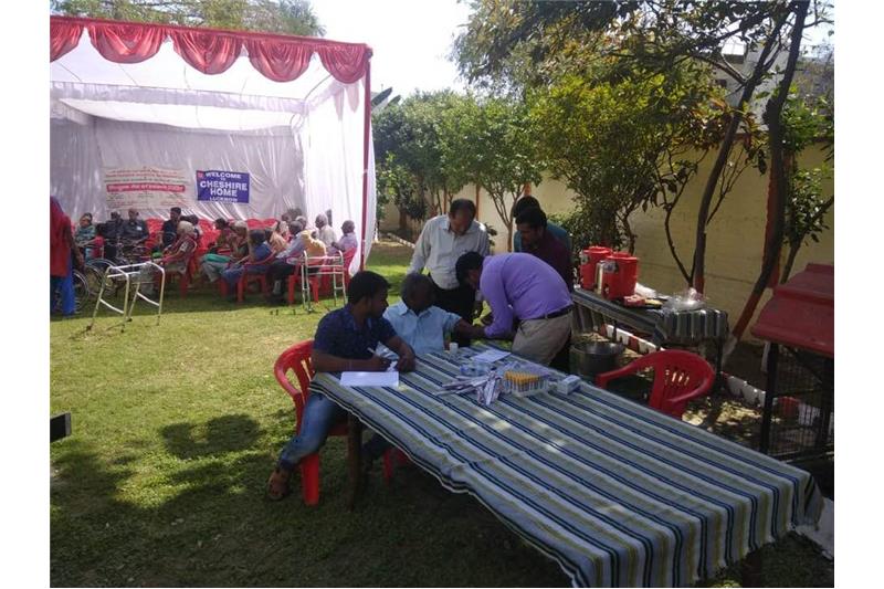 Cheshire Home organised a charitable Medical Camp 25th March 2019