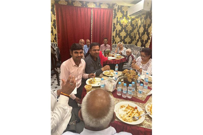 Dinner in Cappuccino Blast on 15 May 25  sponsored by Ms Pooja Nimani and Mr Rahul Nimani