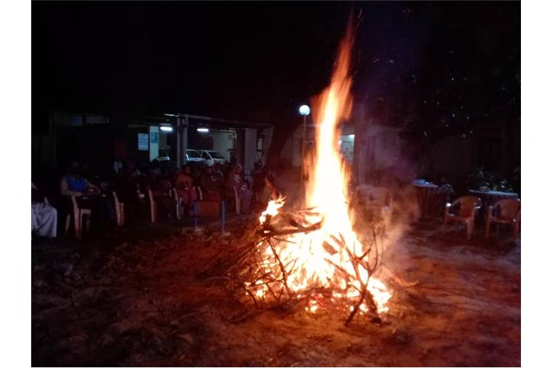 Holi at Cheshire Home 8 March 2020