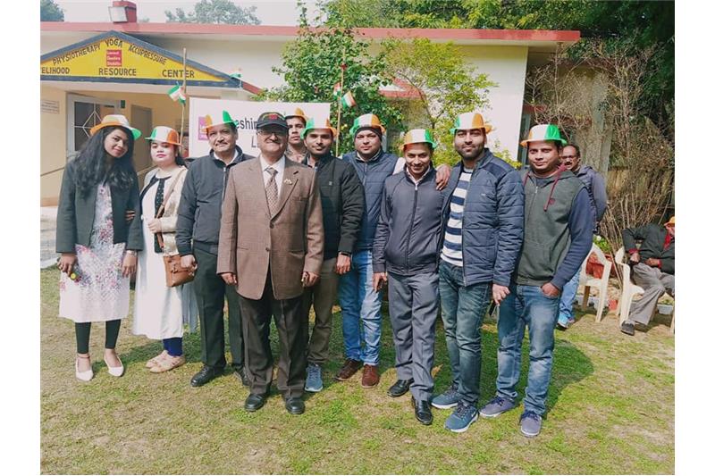 Republic Day at Cheshire Home Lucknow 2020