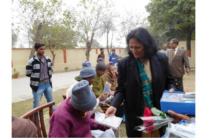 New Year Celebration with Cheshire Home Residents