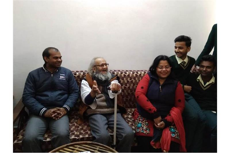 Children from SKD Academy visited the Cheshire Home Today. 29/1/2019