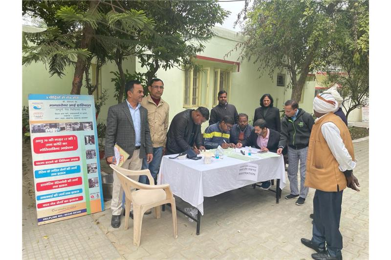 04.01.2024 - Eye Camp was organized by Mansarowar Eye Hospital Lucknow at Cheshire home 