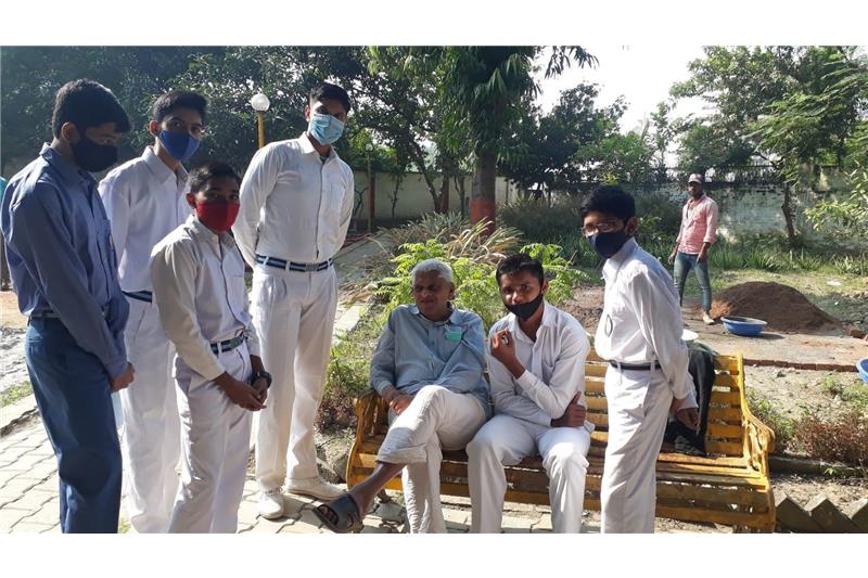 Ms Shubhangni Pathak LPS eldeco visited home on 03 Nov 2021