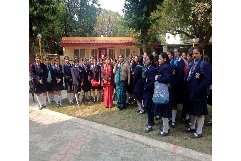 Visit to Cheshire Home Lucknow by Children from Loreto Convent School on 12 Dec 2023