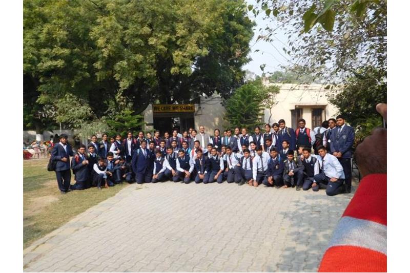 CMS Kanpur Road Children Visit Cheshire Home Lucknow