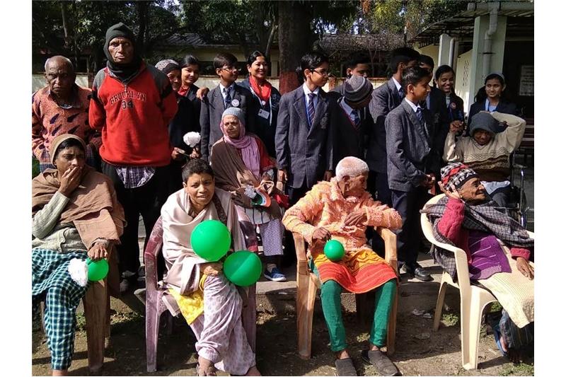 CMS Rajendra Nagar III, Lucknow came to Cheshire home 24 jan 2020