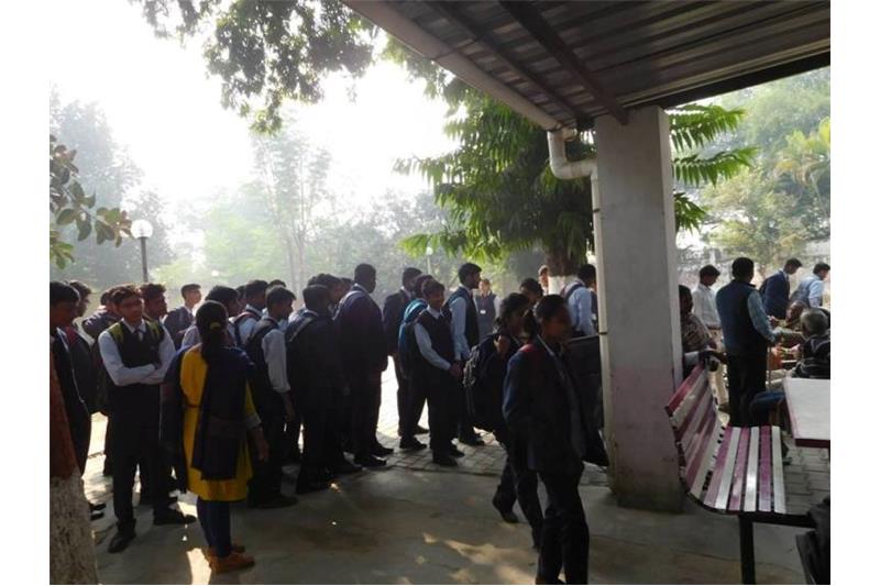 CMS Kanpur Road Children Visit Cheshire Home Lucknow